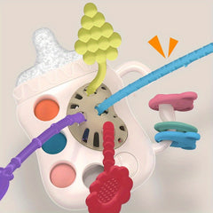 Baby Finger Pull String Toy Early Education Montessori Toy For Toddlers