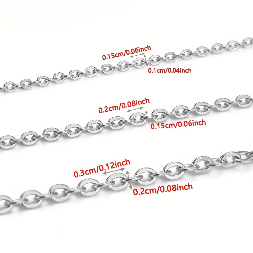 Stainless Steel Welding Chain for DIY Jewelry Making