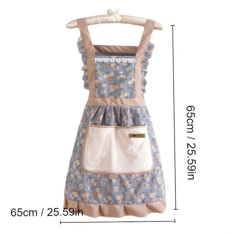 Waterproof Sleeveless Cloth Protective Apron for Household Cleaning