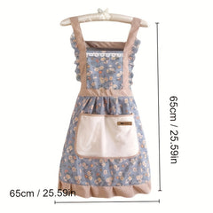 Waterproof Sleeveless Cloth Protective Apron for Household Cleaning