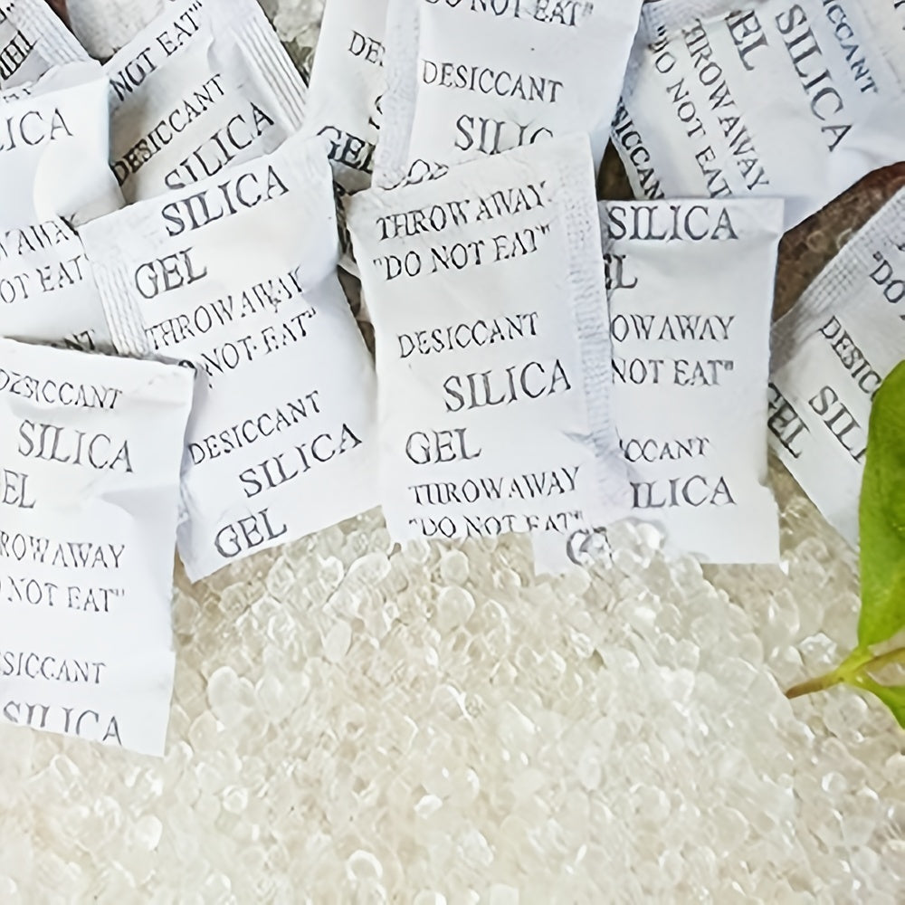 30pcs 5g Silica Gel Desiccant Bags for Food Storage Dehumidifying