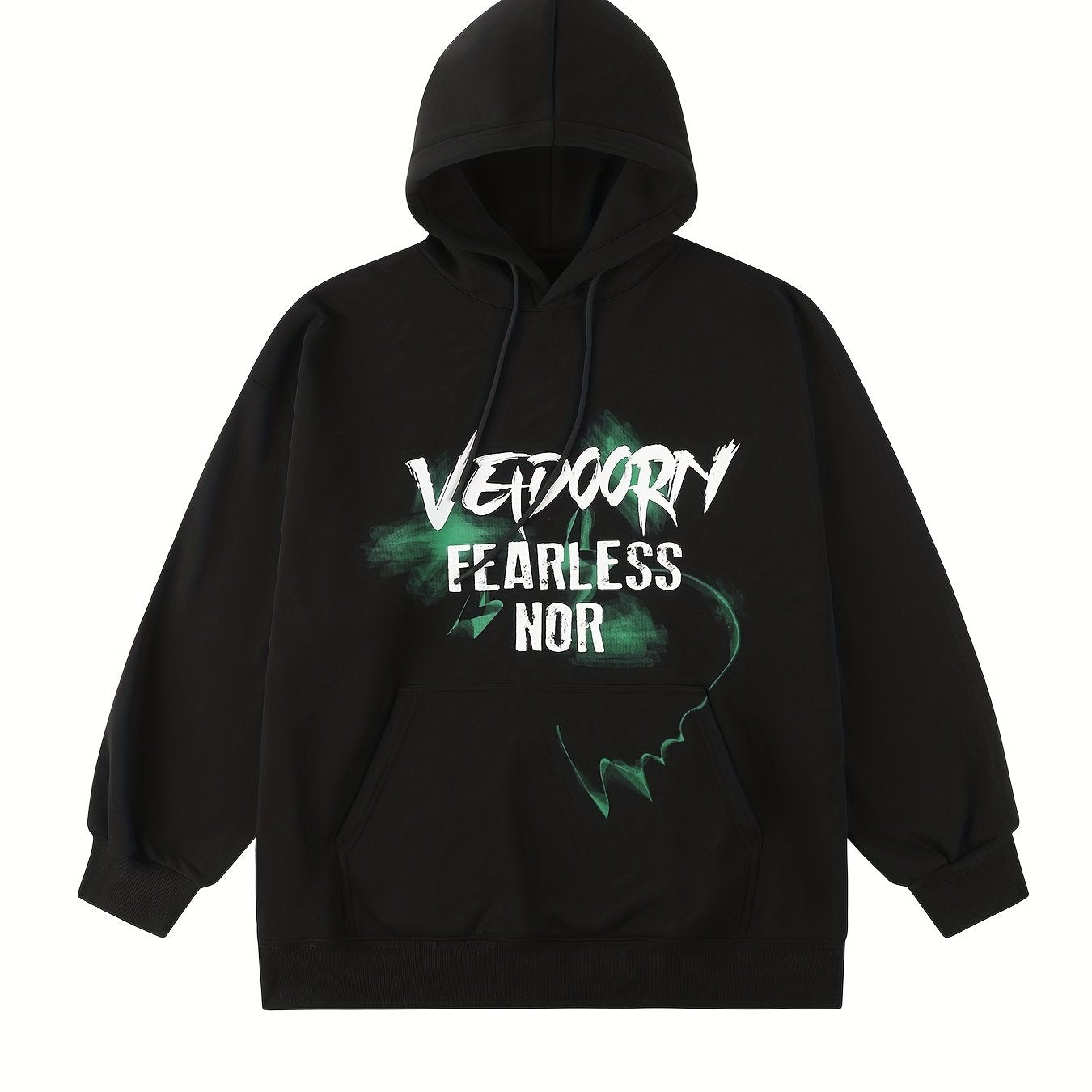Men's Creative Letter Print Hoodie