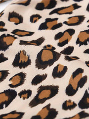 Leopard Graphic Stretch Casual Leggings Pants Kids Summer