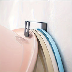 Plastic Washbasin Holder Adhesive Rack Hook Bathroom Shelf Hook