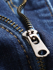 Men's Skull Print Jeans Streetwear Denim Pants