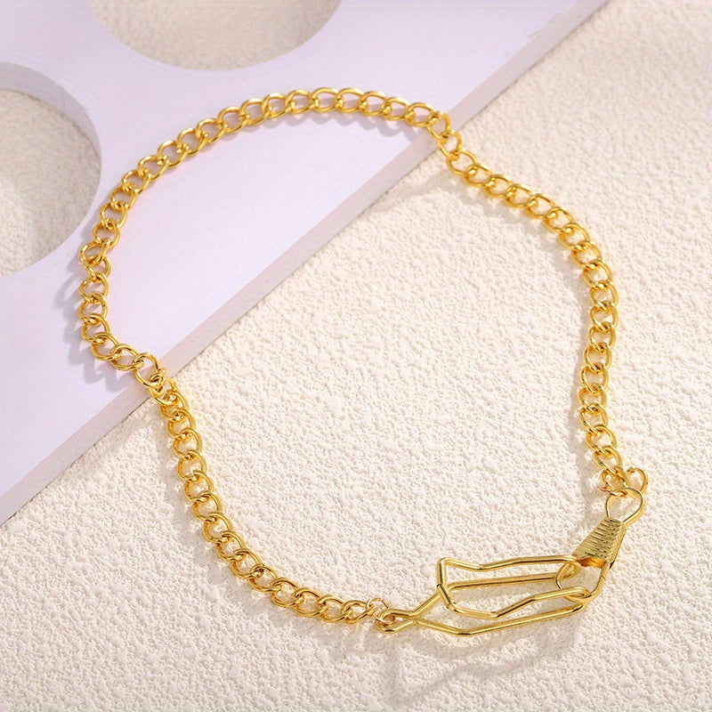 Vintage Metal Clip Pocket Watch Chain Accessory for Pocket Watch