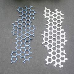 Honeycomb Grid Fishnet Metal Cutting Dies Stencil for Cards Scrapbooking DIY