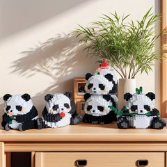 1119pcs Panda Building Block Set DIY Construction Kit
