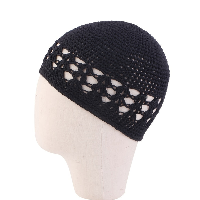 Children's Mesh Hat Hand Knitted Cotton Line Hat