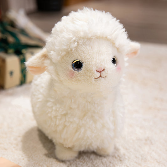 Plush Sheep Toys Soft Stuffed Animals with Pink Blush 24