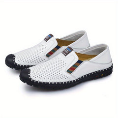Men's Mesh Slip On Shoes With Draw String