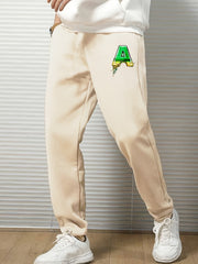Men's Casual Cartoon Print Jogger Pants