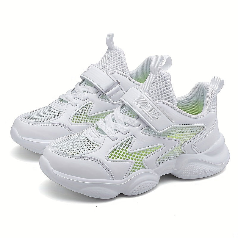 Kid's Mesh Sneakers Non Slip Soft Sole Shoes for Outdoor Activities