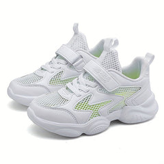Kid's Mesh Sneakers Non Slip Soft Sole Shoes for Outdoor Activities
