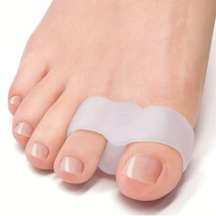 5 Pairs Gel Toe Corrector Toe Separators Silicone Big Toe Spacer for Bunion Pain