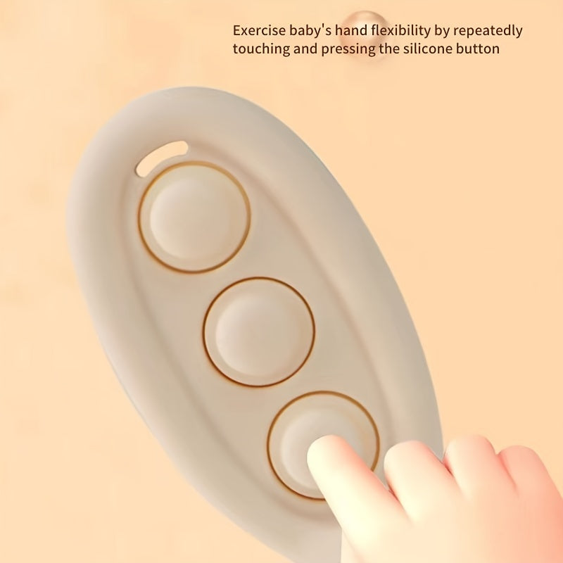 Baby Teether for Learning and Soothing, BPA-Free Silicone