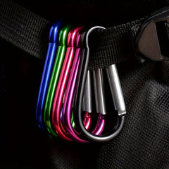 10pcs Heavy Duty Carabiner Keychain for Outdoor Camping Hiking Travel