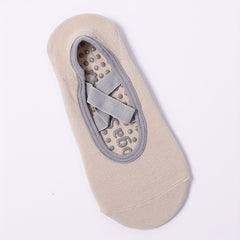 Breathable Yoga Socks Non-slip Cross Strap Sports Socks