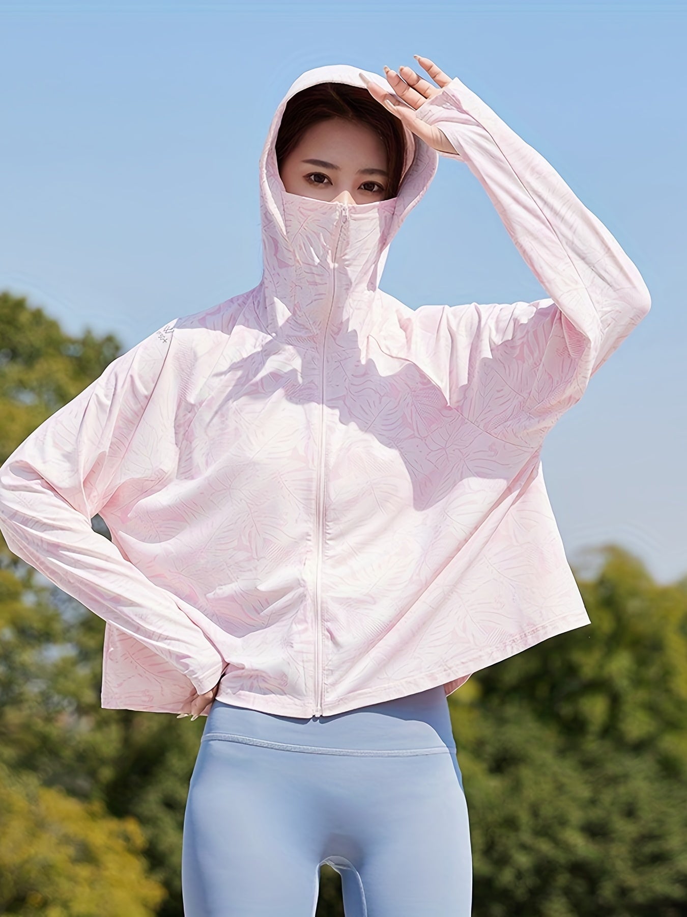 Women's UPF50 Lightweight Sun Protection Shirt Breathable Ice Silk Fabric
