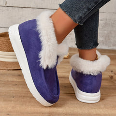 Women's Warm Non-slip Casual Sneakers Lightweight Walking Shoes