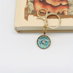Artificial Diamond Crystal Keychain Charm Pendant Gift