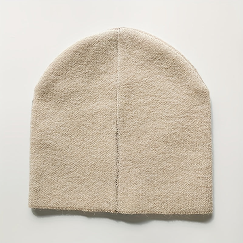 Ghost Face Jacquard Beanie Unisex Hip Hop Knit Hat Warm Skull Cap