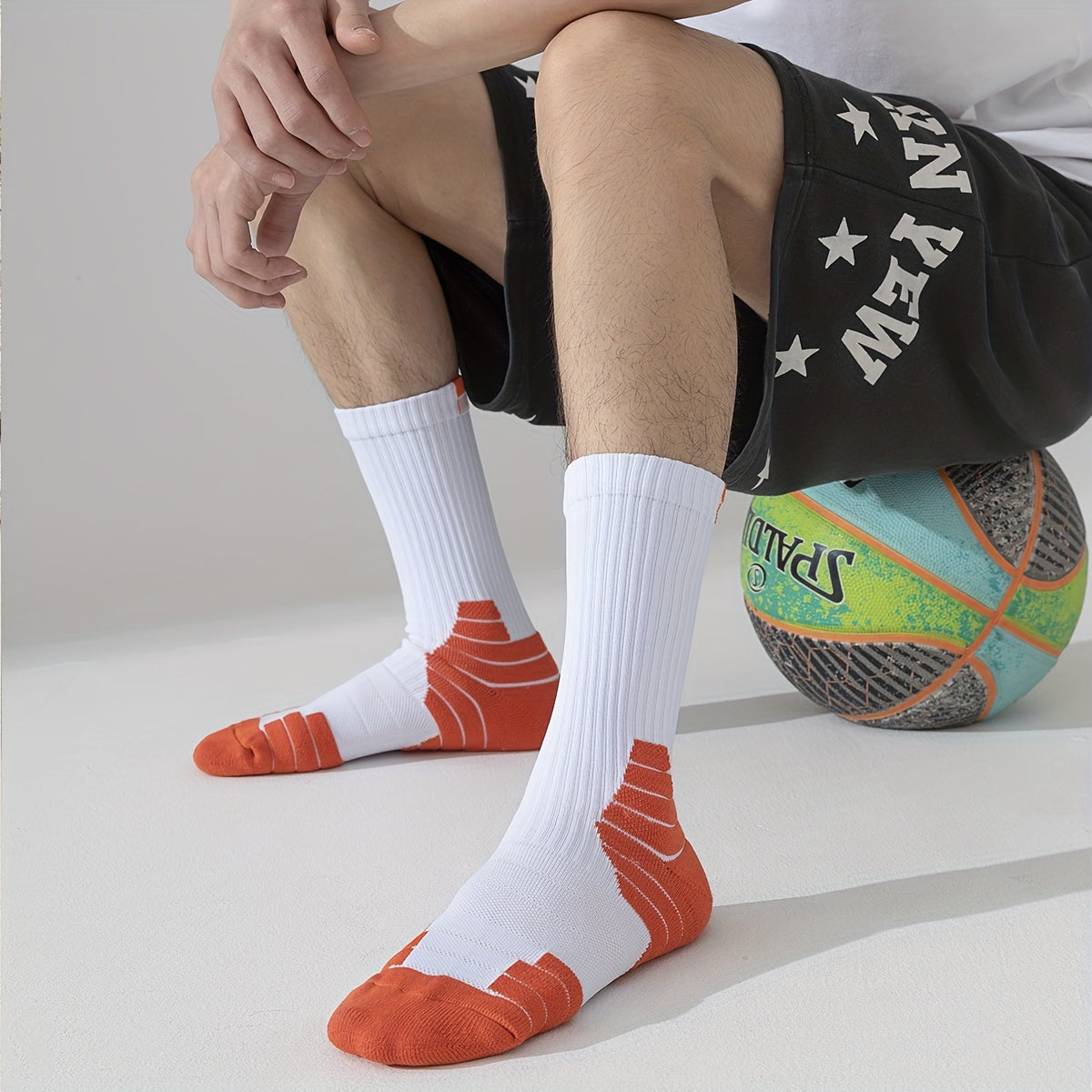 Thick Padded High Elastic Mouth Socks - Outdoor Sports