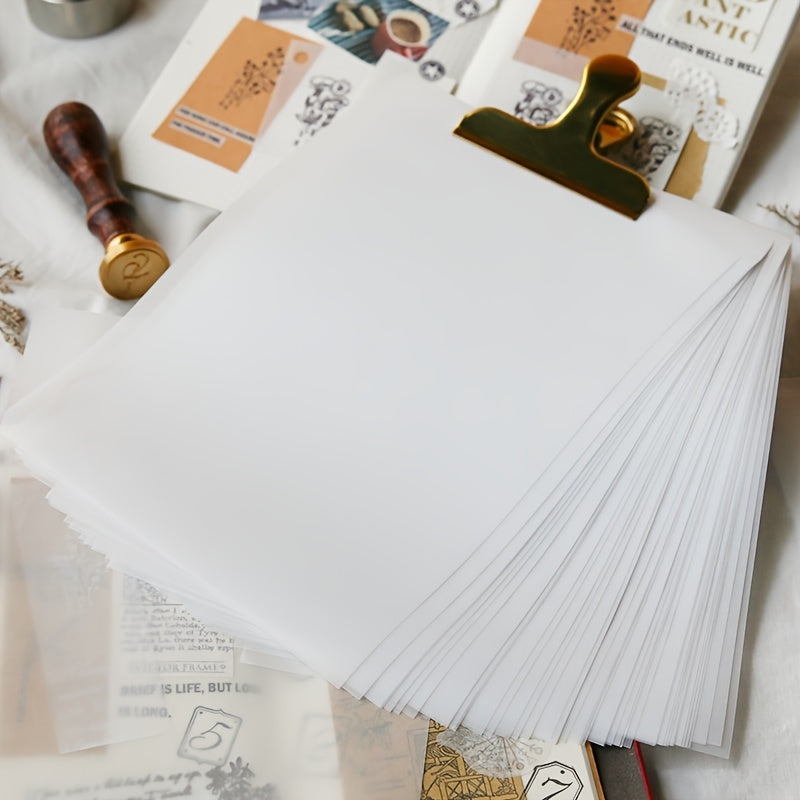 A5 Tracing Paper 50 Sheets Translucent Scrapbooking Material