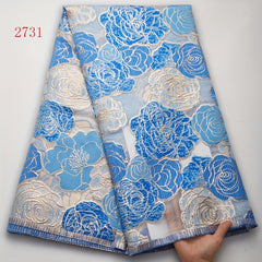 African Brocade Mesh Lace Fabric High French Gild Tulle Lace Fabric Sewing