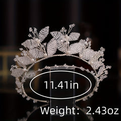 Crystal Headband Tiara Hairband - Bride Rhinestone Wedding Hair Accessories