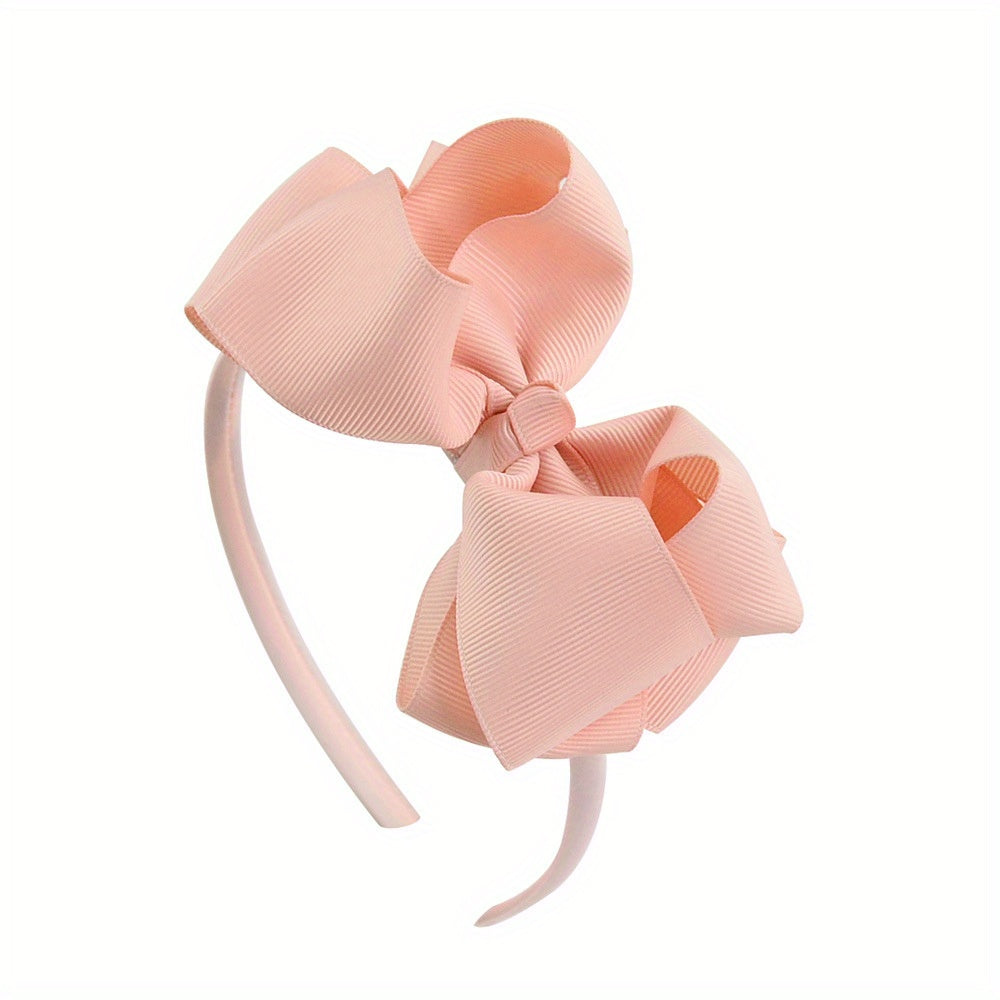 Baby Girls Bowknot Hair Hoop Headwear Princess Hair Accessories