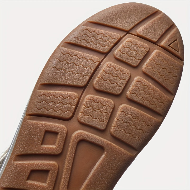 Men's Woven Sandals Durable Non Slip Beach Shoes