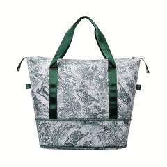 Expandable Tote Bag Dry Wet Separation Swimming Yoga Fitness Bag