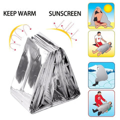Emergency Blanket for Camping & Hiking - Windproof Waterproof