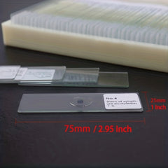 100pcs Microscope Slides High Quality Prepared Specimens