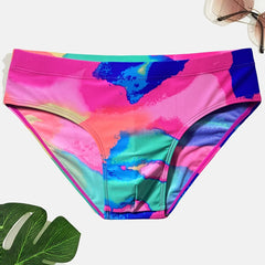 Men's Racing Swim Briefs Fast Dry Trunks for Competition