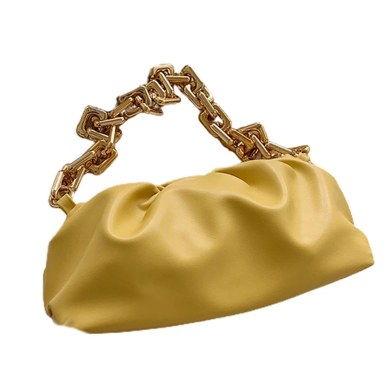 CA Women's Dumpling Bag Shoulder Handbag Cloud Crossbody Chain Pouch