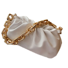 CA Women's Dumpling Bag Shoulder Handbag Cloud Crossbody Chain Pouch