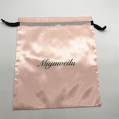 20PCS Satin Hair Pouch Jewelry Cosmetic Silk Drawstring Bag Wedding Gift