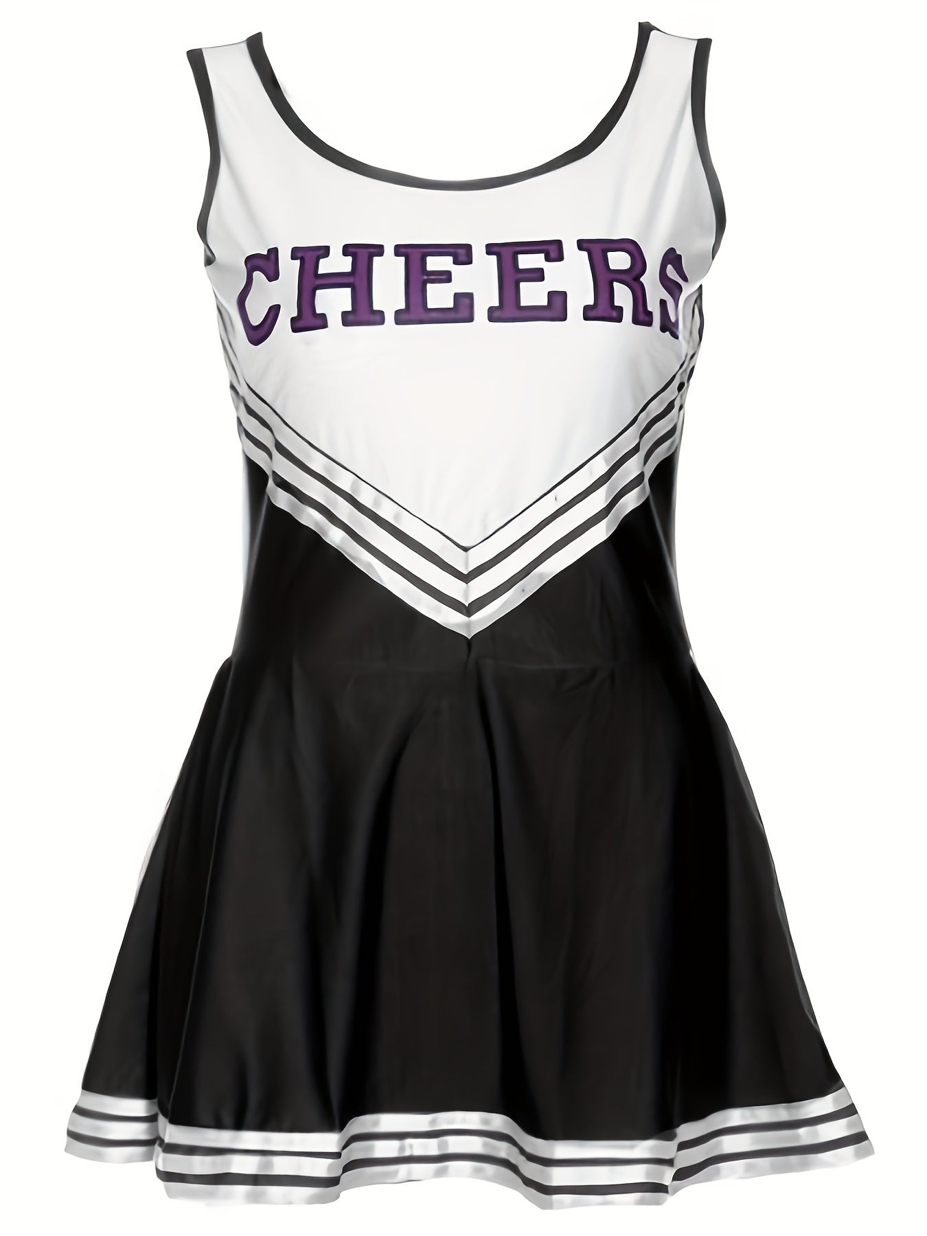 Classic Cheerleader Dress Cheer Uniform For Cheerleading Dancing Performance