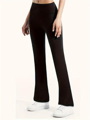 High Waist Flare Yoga Pants Fitness Leggings