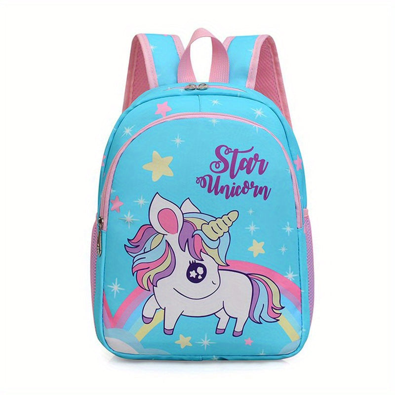 Kids Cartoon Pony School Bag Casual Waterproof Backpack