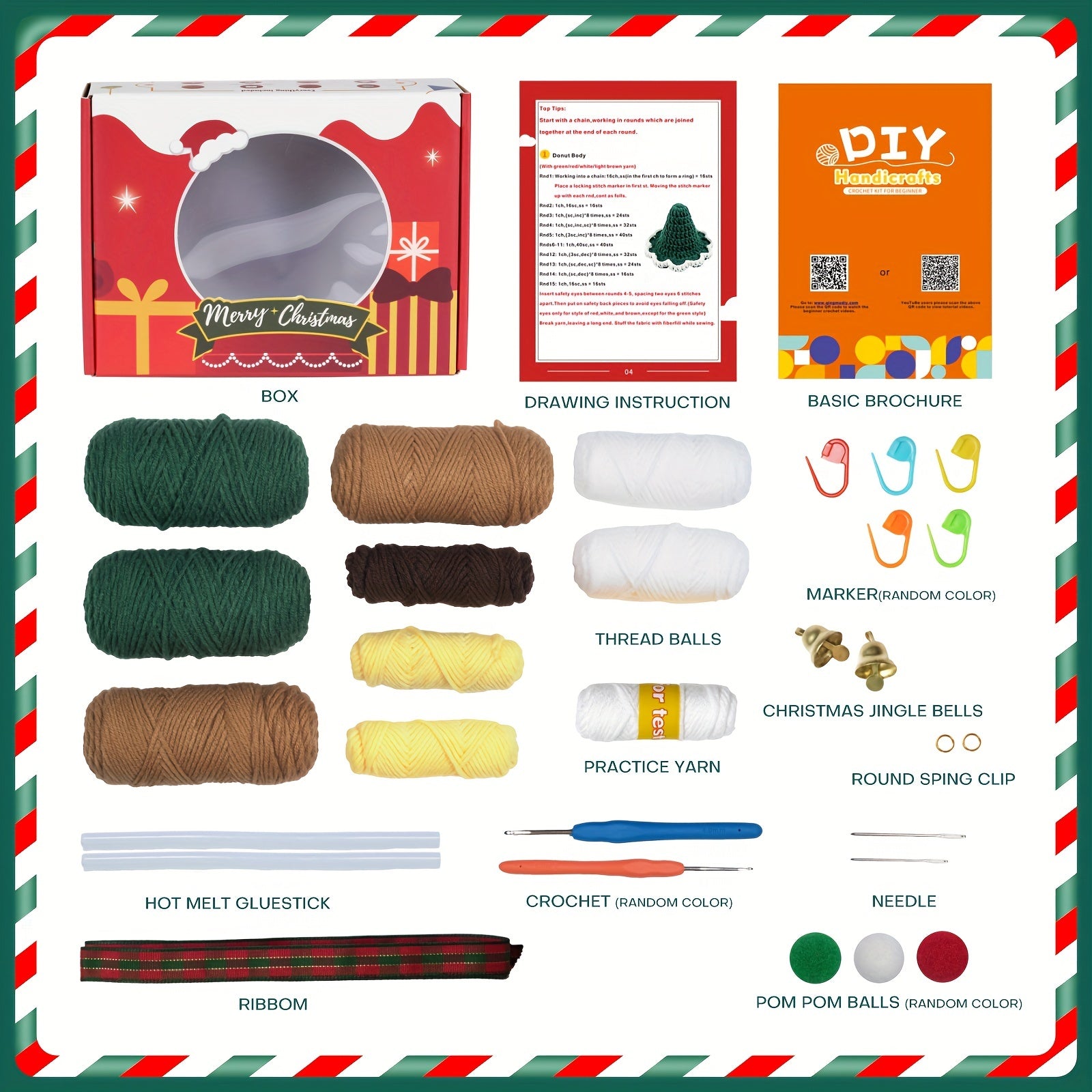 Crochet Kit For Beginners with Step By Step Tutorials