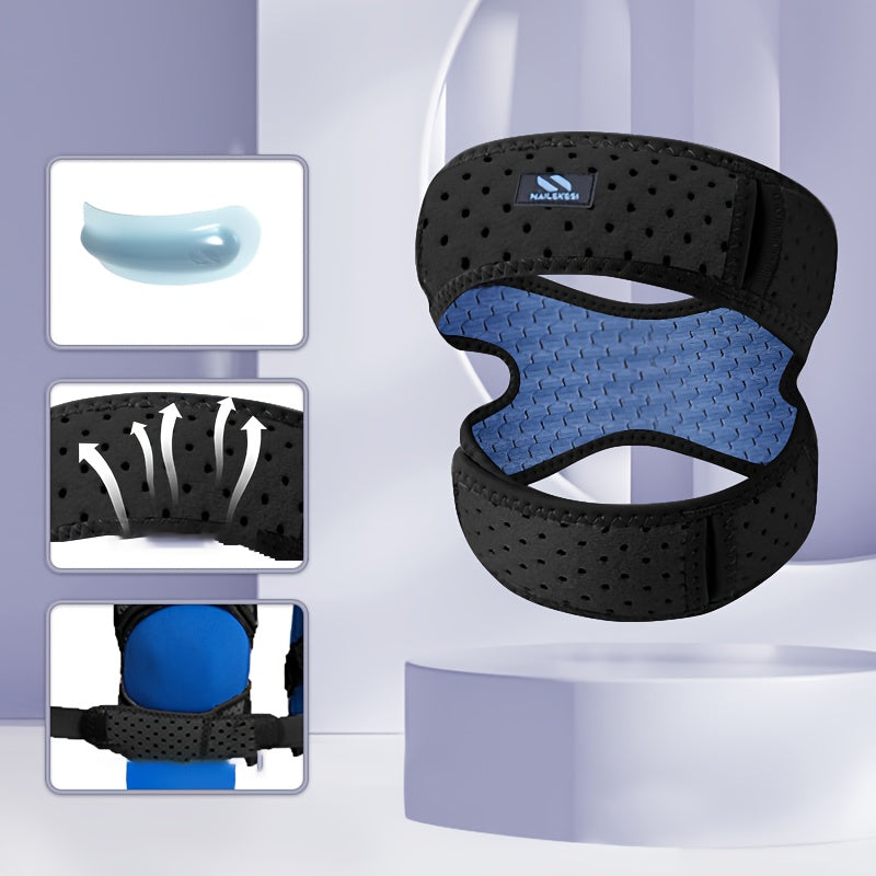 Adjustable Sports Knee Pads for Patella Protection - 2pcs