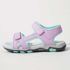Kid's Breathable Outdoor Sandals Hook & Loop Non Slip Shoes
