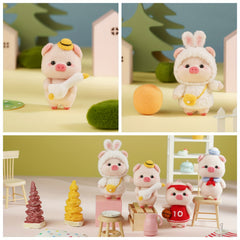 4pcs English Product Doll Wool Felt DIY Pack