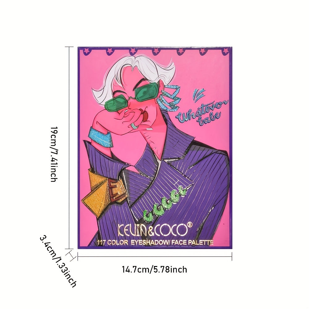 117 Natural Eyeshadow Palette Long lasting Stage Ready Makeup