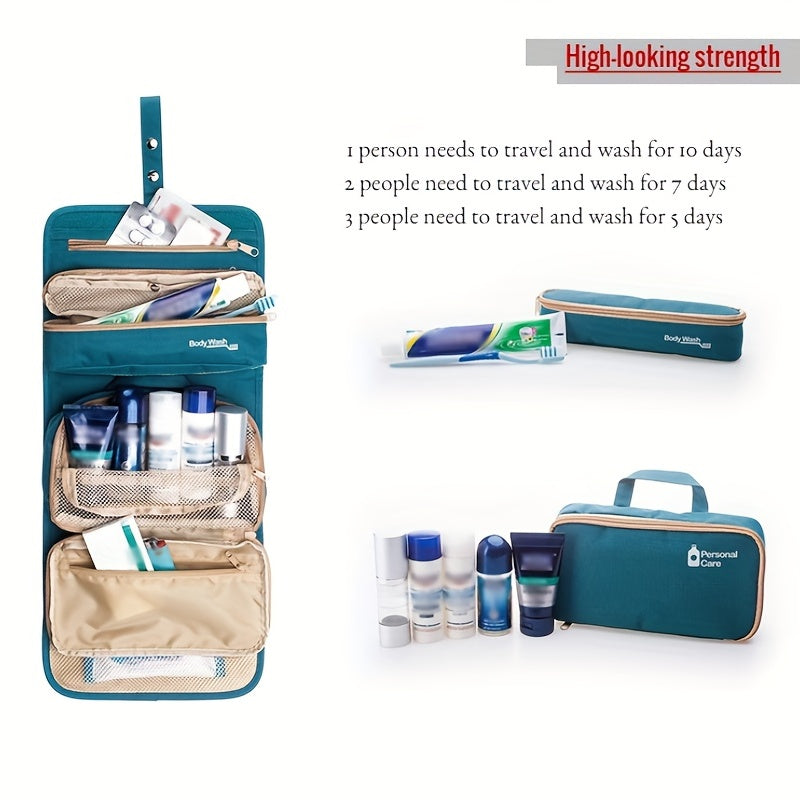 Portable Multifunctional Toiletry Bag Travel Zipper Organizer
