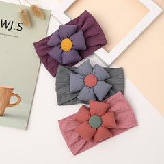 Flower Baby Headbands Hairbands Elastic Hair Accessories for Baby Girls