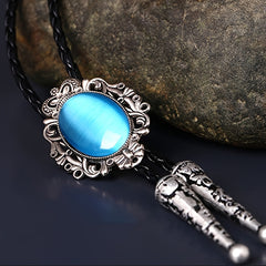 Classic Oval Bolo Tie Western Cowboy Shirt Bolo Ties